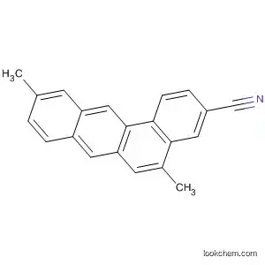 Molecular Structure of 60786-56-3 (Benz[a]anthracene-2-carbonitrile, 7,12-dimethyl-)