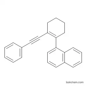 1-[2-(2-Phenylethynyl)cyclohexen-1-yl]naphthalene