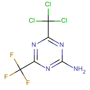 4-(trichloroMethyl)-6-(trifluoroMethyl)-1,3,5-triazin-2-aMine