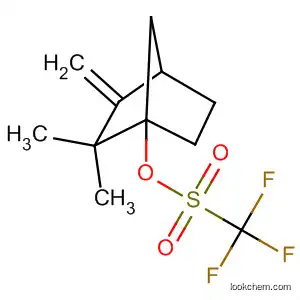 Molecular Structure of 61136-71-8 (Methanesulfonic acid, trifluoro-,
2,2-dimethyl-3-methylenebicyclo[2.2.1]hept-1-yl ester)