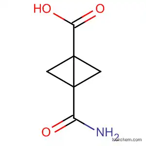 Molecular Structure of 61168-43-2 (Bicyclo[1.1.0]butane-1-carboxylic acid, 3-(aminocarbonyl)- (9CI))