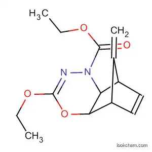 5,8-Etheno-1H-4,1,2-benzoxadiazine-1-carboxylic acid,
3-ethoxy-4a,5,8,8a-tetrahydro-, ethyl ester