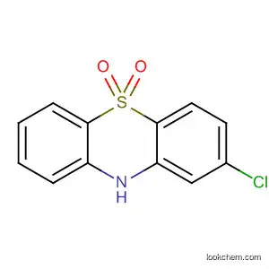 Molecular Structure of 61174-89-8 (10H-Phenothiazine, 2-chloro-, 5,5-dioxide)
