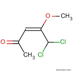 Molecular Structure of 61203-75-6 ((E)-5,5-Dichloro-4-methoxy-3-penten-2-one)