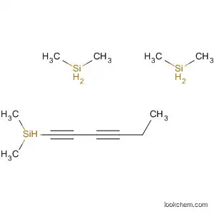 Molecular Structure of 61227-82-5 (1,5,5-Tris(dimethylsilyl)-1,3-hexadiyne)