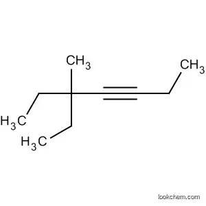Molecular Structure of 61228-10-2 (5-Ethyl-5-methyl-3-heptyne.)