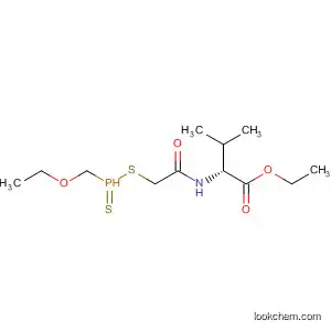 Molecular Structure of 61425-51-2 (D-Valine, N-[[(ethoxymethylphosphinothioyl)thio]acetyl]-, ethyl ester, (R)-)