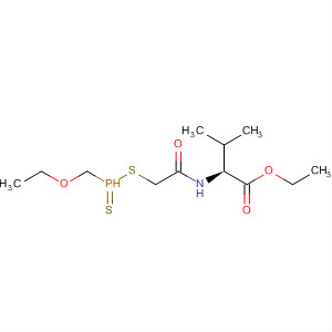 L-Valine, N-[[(ethoxymethylphosphinothioyl)thio]acetyl]-, ethyl ester, (R)-