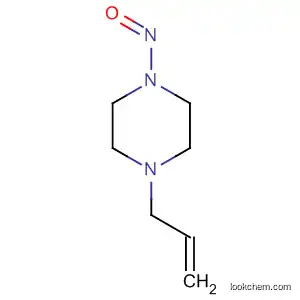 Molecular Structure of 61429-03-6 (Piperazine, 1-nitroso-4-(2-propenyl)- (9CI))