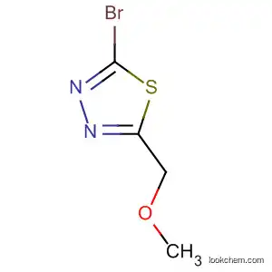 Molecular Structure of 61450-91-7 (2-BROMO-5-(METHOXYMETHYL)-1,3,4-THIADIAZOLE)