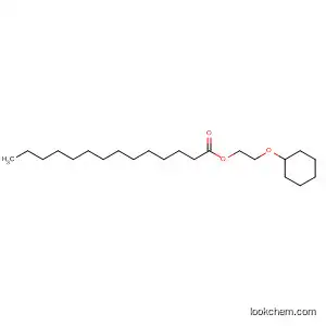 Molecular Structure of 61452-07-1 (Tetradecanoic acid, 2-(cyclohexyloxy)ethyl ester)