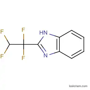 Molecular Structure of 61532-00-1 (2-(1,1,2,2-Tetrafluoroethyl)-1H-benzimidazole)