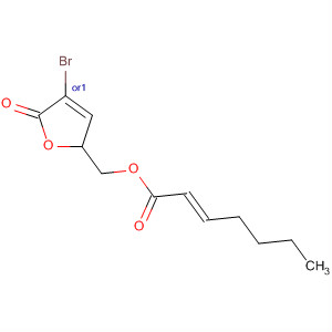 1,7-Dioxadispiro[4.0.4.2]dodeca-3,9-diene-2,8-dione, 3-bromo-, trans- cas  61597-47-5