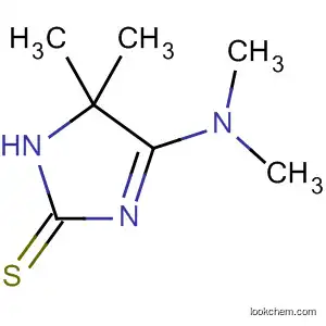 Molecular Structure of 61796-07-4 (2H-Imidazole-2-thione, 4-(dimethylamino)-1,5-dihydro-5,5-dimethyl-)