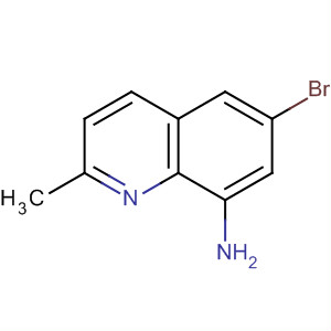 8-Quinolinamine, 6-bromo-2-methyl-