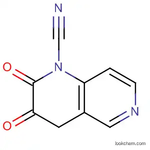 Molecular Structure of 61875-40-9 (6-Cyanoquinoxaline-2,3-dione)