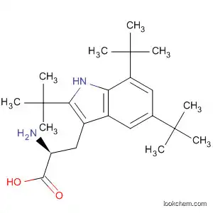 Molecular Structure of 62029-63-4 (2,5,7-Tris-tert-butyl-L-tryptophan)