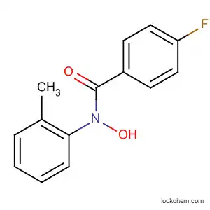 Benzamide, 4-fluoro-N-hydroxy-N-(2-methylphenyl)-