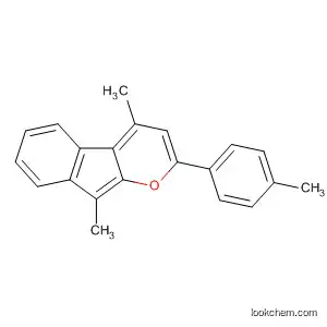 Molecular Structure of 62096-53-1 (Indeno[2,1-b]pyran, 4,9-dimethyl-2-(4-methylphenyl)-)