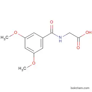 Molecular Structure of 62098-74-2 ((3,5-DIMETHOXY-BENZOYLAMINO)-ACETIC ACID)