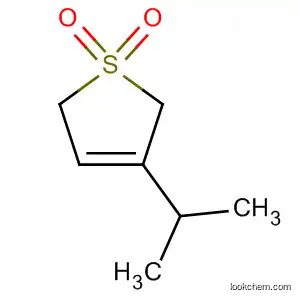 Molecular Structure of 62157-92-0 (Thiophene, 2,5-dihydro-3-(1-methylethyl)-, 1,1-dioxide (9CI))