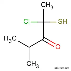 Molecular Structure of 62161-71-1 (3-Thietanone,  2-chloro-2,4,4-trimethyl-)