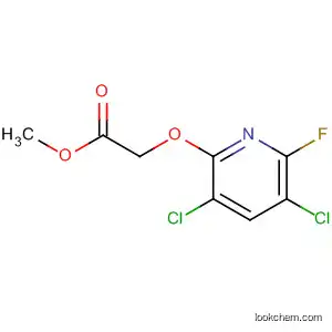 Molecular Structure of 62270-94-4 (Acetic acid, [(3,5-dichloro-6-fluoro-2-pyridinyl)oxy]-, methyl ester)