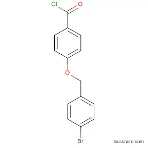 Molecular Structure of 62290-54-4 (4-[(4-bromobenzyl)oxy]benzoyl chloride)