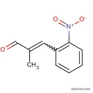 Molecular Structure of 62322-73-0 (2-Propenal, 2-methyl-3-(2-nitrophenyl)-)