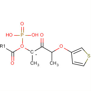 PHOSPHONIC ACID, [2-OXO-3-(3-THIENYLOXY)PROPYL]-, DIMETHYL ESTER