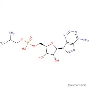 Molecular Structure of 62561-73-3 (5'-Adenylic acid, mono(2-aminopropyl) ester, (S)-)