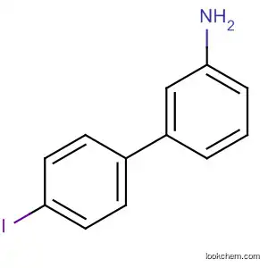Molecular Structure of 62579-68-4 (3-Amino-4'-iodo-1,1'-biphenyl)