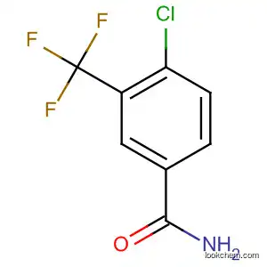 Molecular Structure of 62584-23-0 (3-(TrifluoroMethyl)-4-chlorobenzaMide)