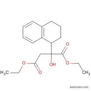 Molecular Structure of 62741-62-2 (Butanedioic acid, oxo(1,2,3,4-tetrahydro-1-naphthalenyl)-, diethyl ester)