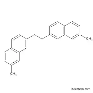 Molecular Structure of 62764-26-5 (Naphthalene, 2,2'-(1,2-ethanediyl)bis[7-methyl-)