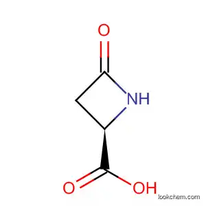 Molecular Structure of 62860-12-2 ((2R)-4-Oxoazetidine-2-carboxylic acid)