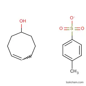 Molecular Structure of 62862-15-1 (4-Cycloocten-1-ol, 4-methylbenzenesulfonate)