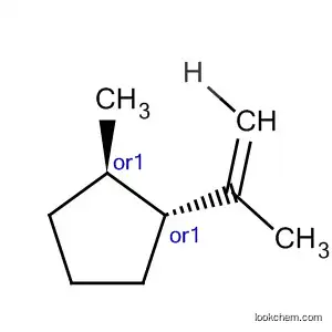 Molecular Structure of 62862-20-8 (Cyclopentane, 1-methyl-2-(1-methylethenyl)-, trans-)