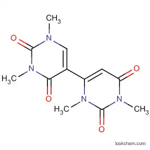 Molecular Structure of 62880-87-9 (1,1',3,3'-Tetramethyl[4,5'-bipyrimidine]-2,2',4',6(1H,1'H,3H,3'H)-tetrone)