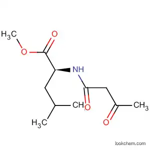 L-Leucine, N-(1,3-dioxobutyl)-, methyl ester