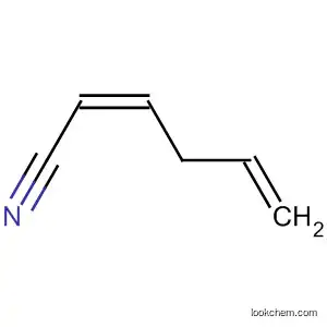 Molecular Structure of 63329-94-2 (2,5-Hexadienenitrile, (Z)-)