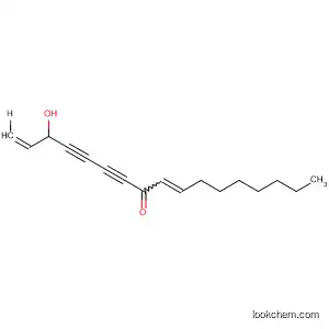 Molecular Structure of 63767-81-7 (1,9-Heptadecadiene-4,6-diyn-8-one, 3-hydroxy-, (Z)-)
