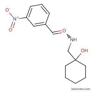 Molecular Structure of 63829-68-5 (Cyclohexanol, 1-[[[(3-nitrophenyl)methylene]oxidoamino]methyl]-)