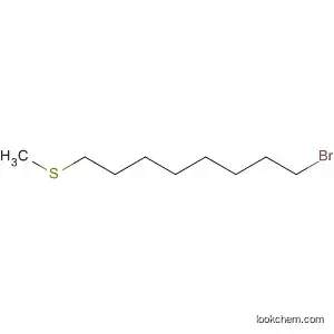 Molecular Structure of 64053-04-9 (1-Bromo-8-(methylthio)octane)