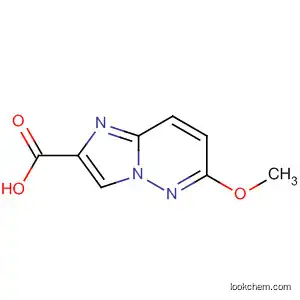 Molecular Structure of 64068-09-3 (6-Methoxy-iMidazo[1,2-b]pyridazine-2-carboxylic acid)
