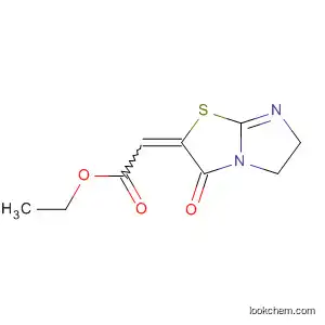 Molecular Structure of 64126-43-8 (ethyl (3-oxo-5,6-dihydroimidazo[2,1-b][1,3]thiazol-2(3H)-ylidene)acetate)
