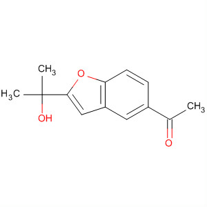 Ethanone, 1-[2-(1-hydroxy-1-methylethyl)-5-benzofuranyl]-