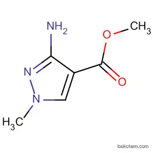 Molecular Structure of 64182-19-0 (1H-Pyrazole-4-carboxylic acid, 3-amino-1-methyl-, methyl ester)