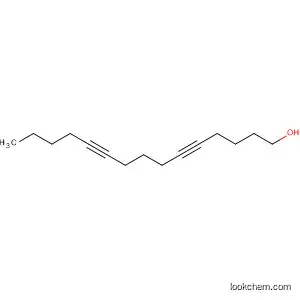 Molecular Structure of 64275-50-9 (5,10-Pentadecadiyn-1-ol)