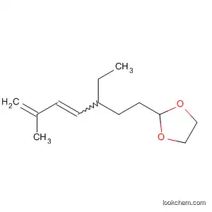 1,3-Dioxolane, 2-(3-ethyl-6-methyl-4,6-heptadienyl)-